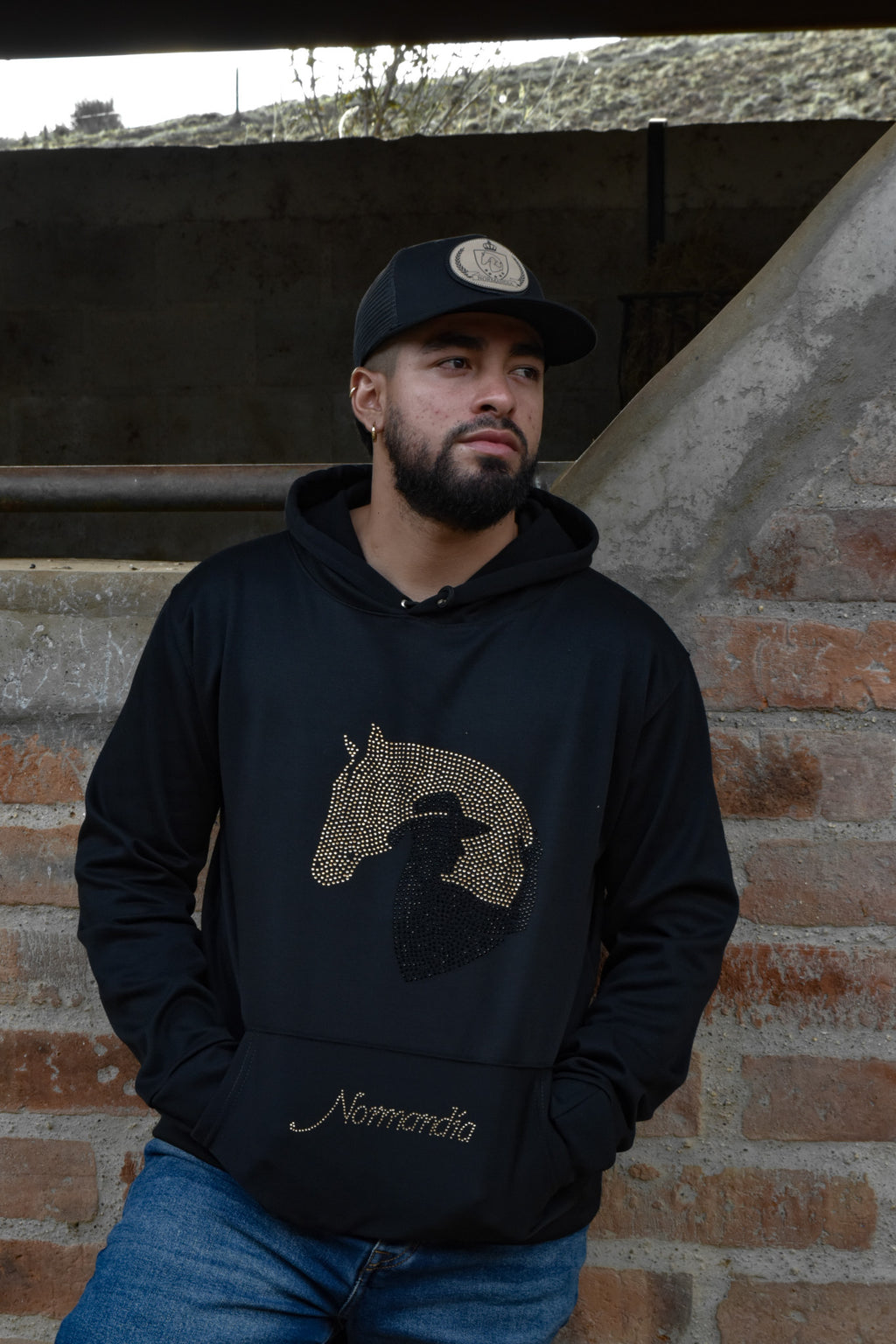 Buzo Silueta Bling logo