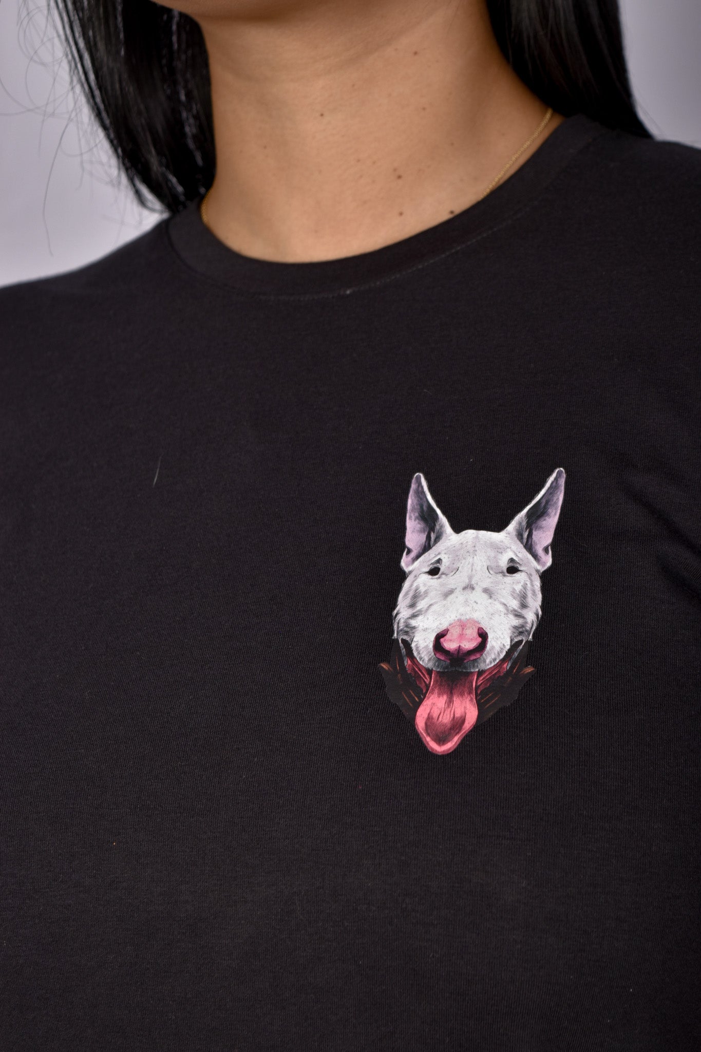 Blusa Negra Bull Terrier